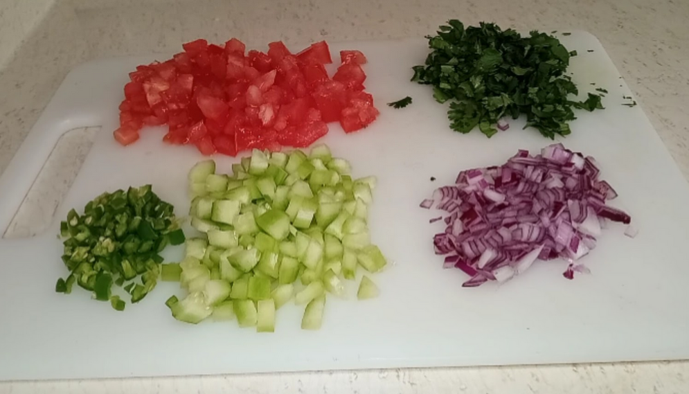 Ingredientes del ceviche