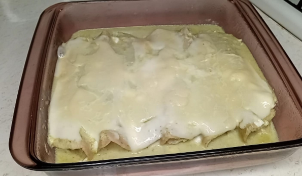 Enchiladas suizas verdes de pollo (Ingredientes)