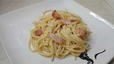 Pasta Carbonara receta fácil